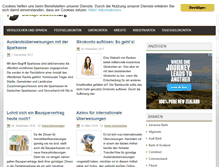 Tablet Screenshot of bankprodukte.org